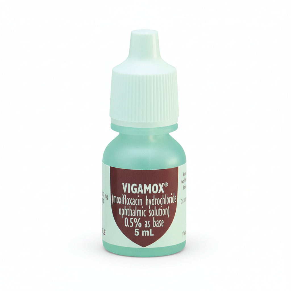 VIGAMOX (MOXIFLOXACIN) 0.5% EYE DROP 5ML