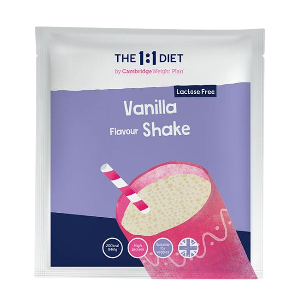 Cambridge 1:1 Diet Plan : (Vanilla Lactose Free)