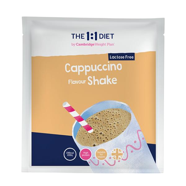 Cambridge 1:1 Diet Plan : (Cappuccino Flavour ShakeLactose Free)