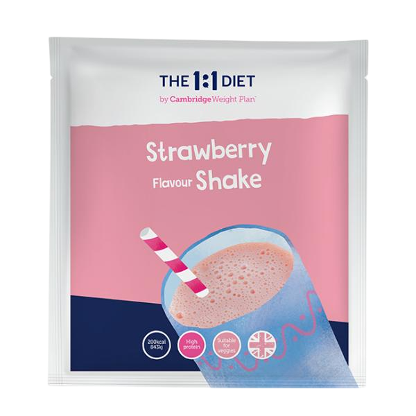 Cambridge 1:1 Diet Plan : (Strawberry Flavour Shake)