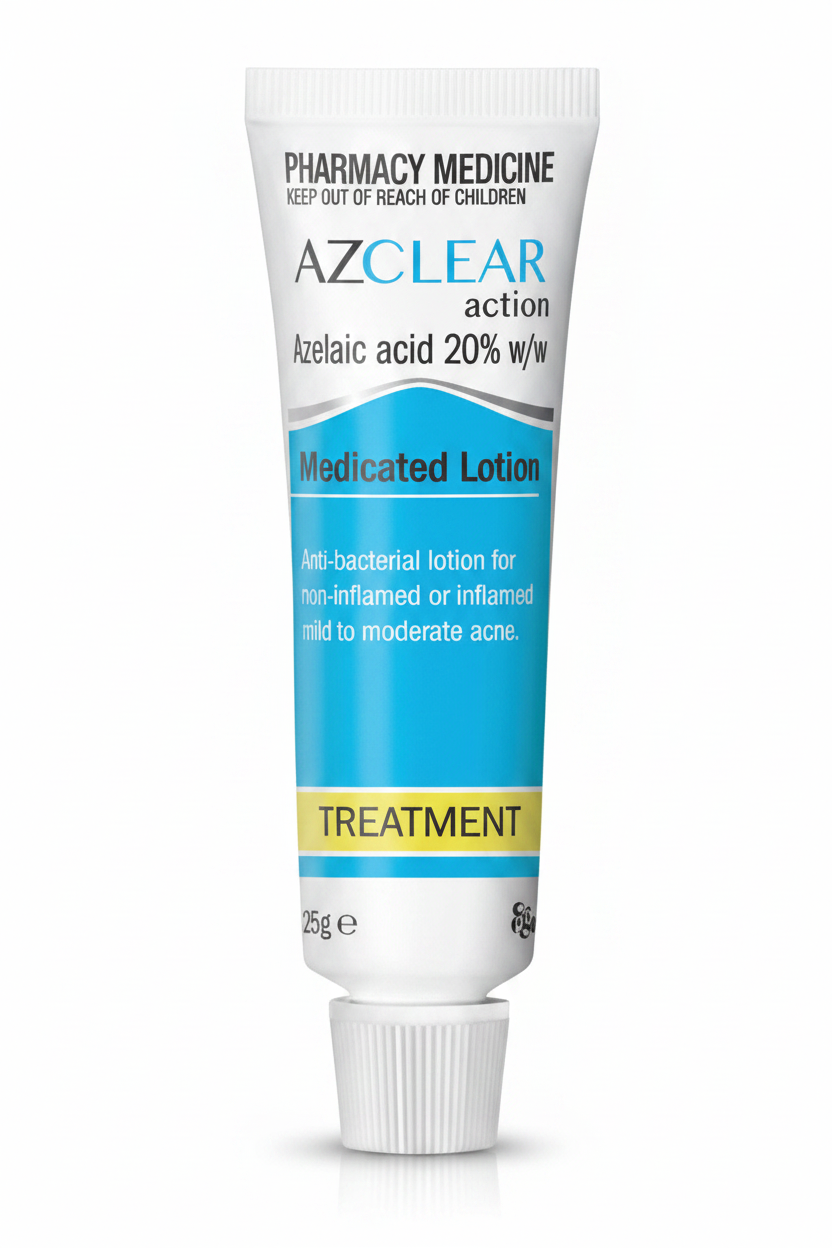AZCLEAR ACTION (AZELAIC ACID) 20% LOTION 25GM