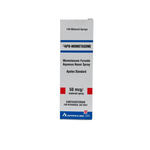 Apo-Mometasone nasal spray packaging on a white background