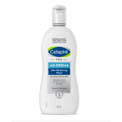 CETAPHIL PRO AD DERMA SKIN RESTORING WASH 295ML