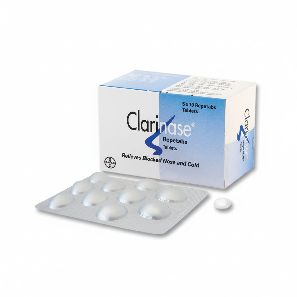 CLARINASE REPETABS 5/120MG TAB 10'S