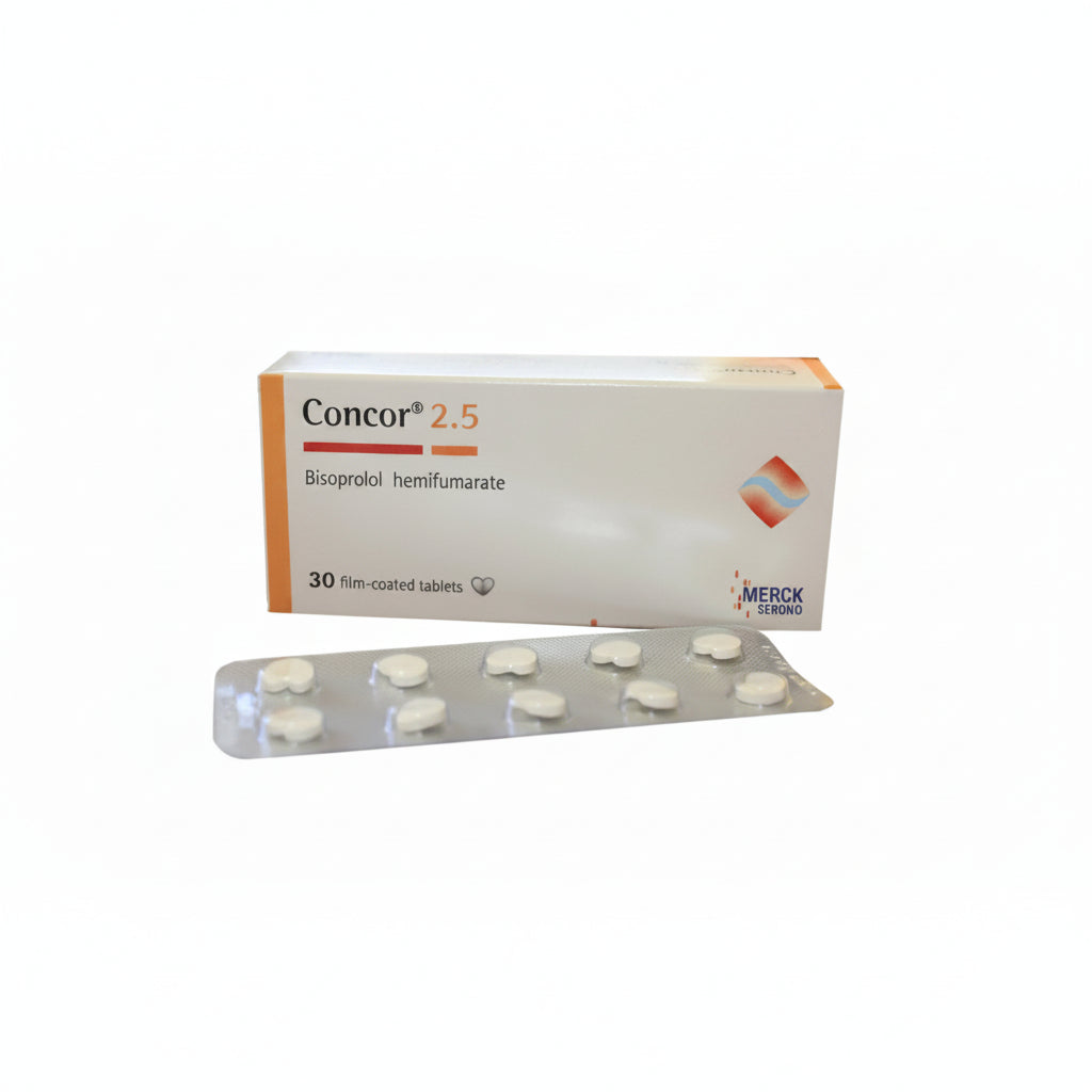 CONCOR (BISOPROLOL) 2.5MG TAB 30'S