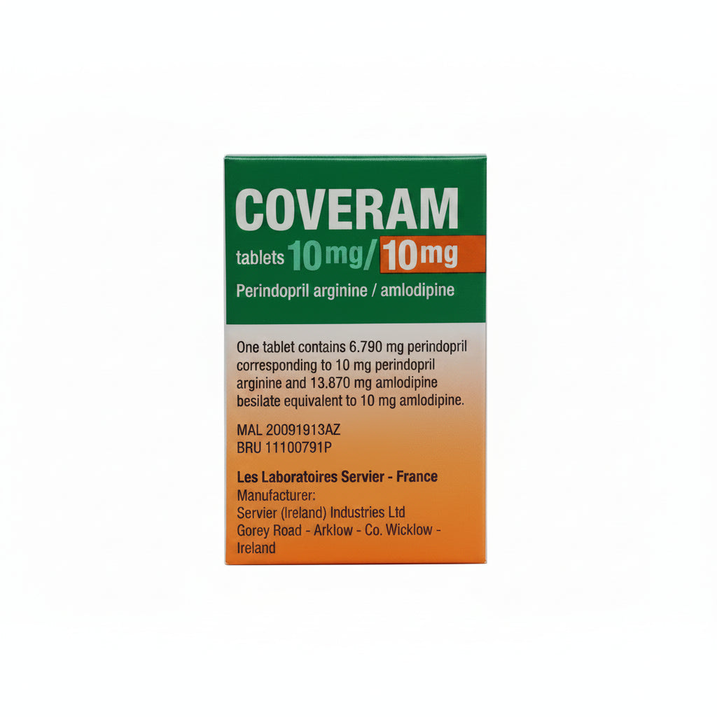 COVERAM 10/10 MG TAB 30'S