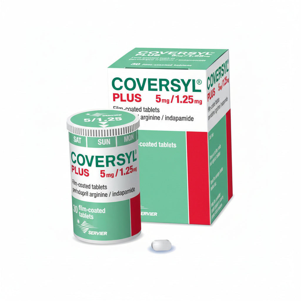 COVERSYL PLUS 5/1.25MG TAB 30'S