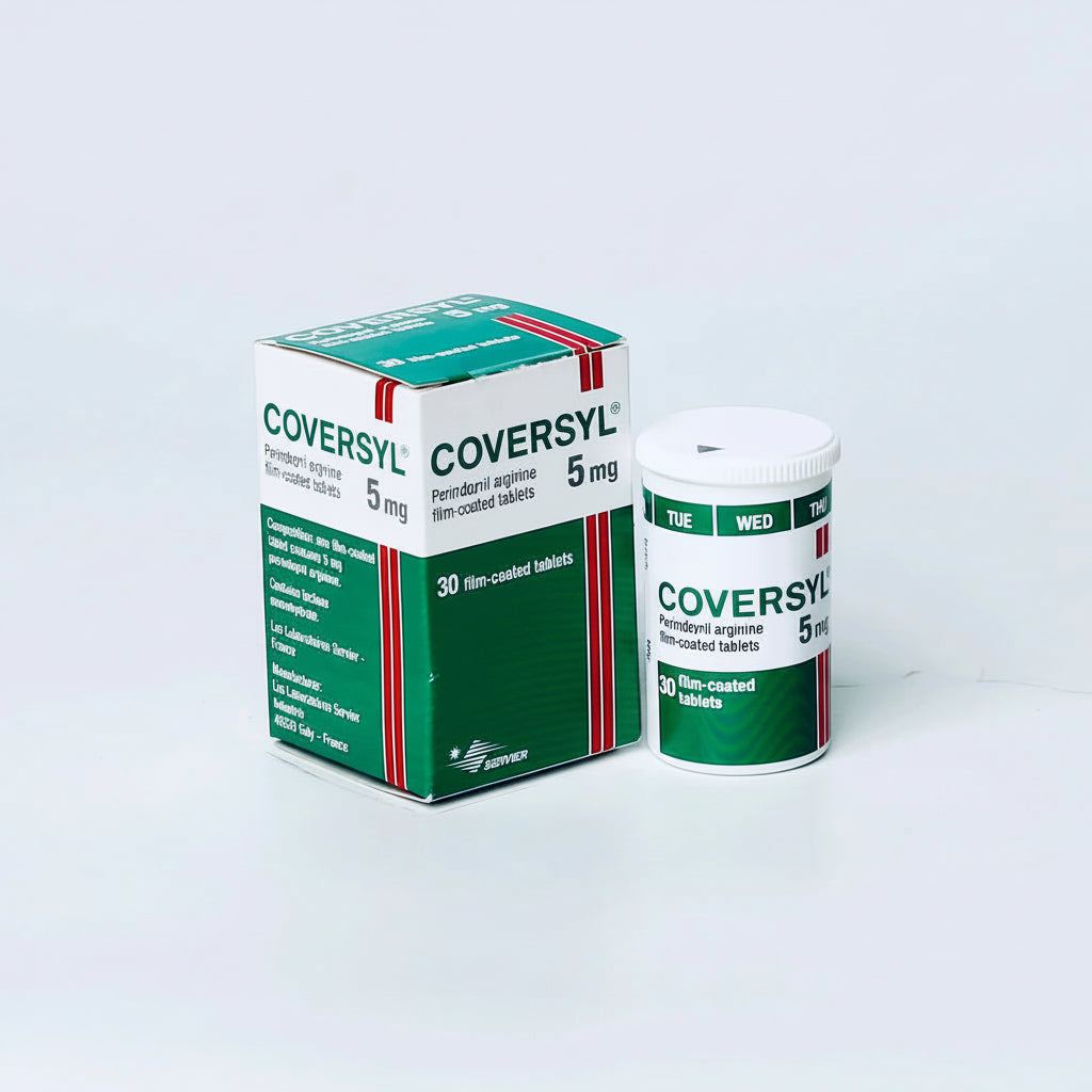 COVERSYL (PERINDOPRIL) 5MG TABLET 30'S