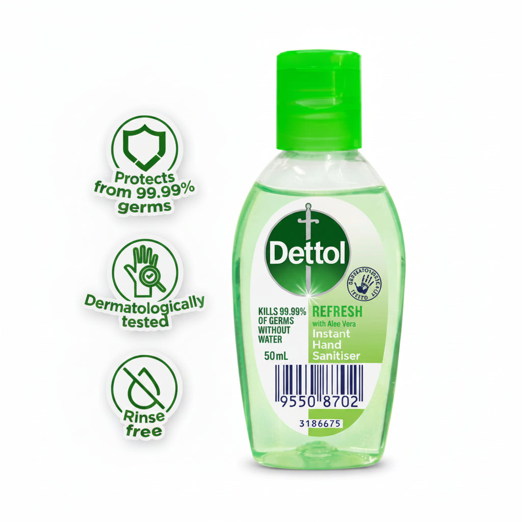DETTOL HAND SANITISER 50ML