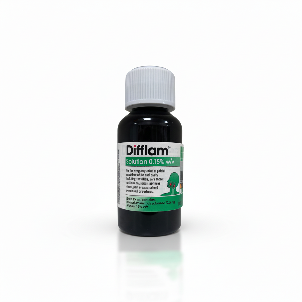 Difflam Gargle 0.15% 100ml