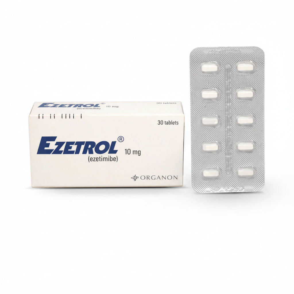 EZETROL (EZETIMIBE) 10MG TAB 30'S