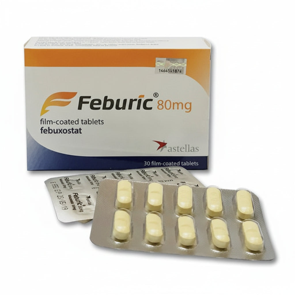 FEBURIC (FEBUXOSTAT) 80MG TAB 30'S