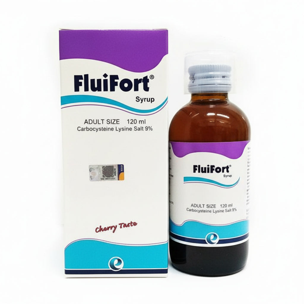 FLUIFORT (CARBOCYSTEINE) 120ML COUGH SYRUP
