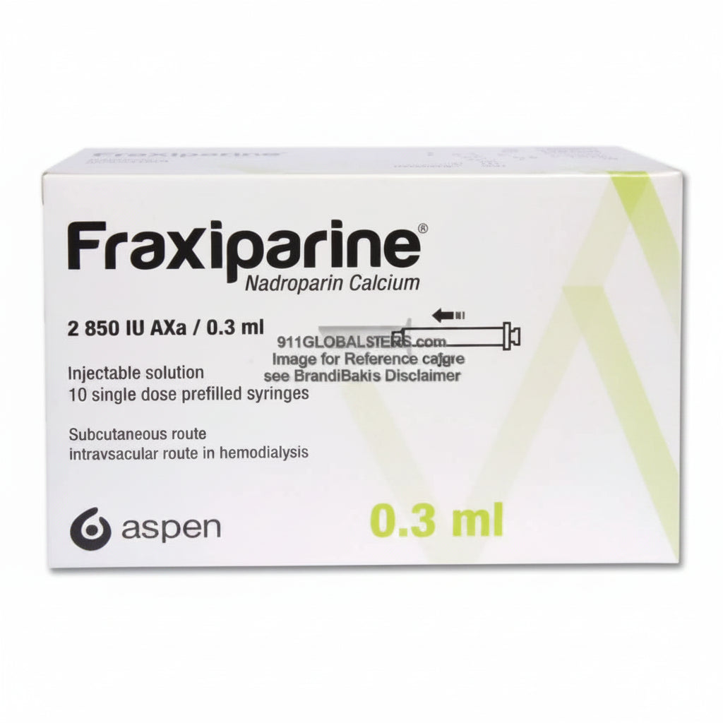 FRAXIPARINE (NADROPARIN) anti-Xa 2850 IU/0.3ML SYRINGE 1'S