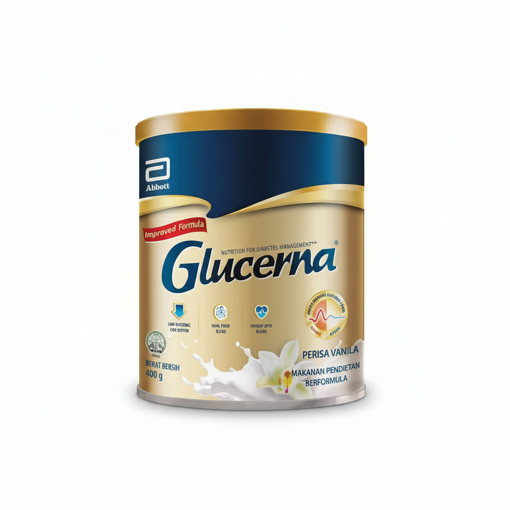 GLUCERNA 400G (VANILLA)
