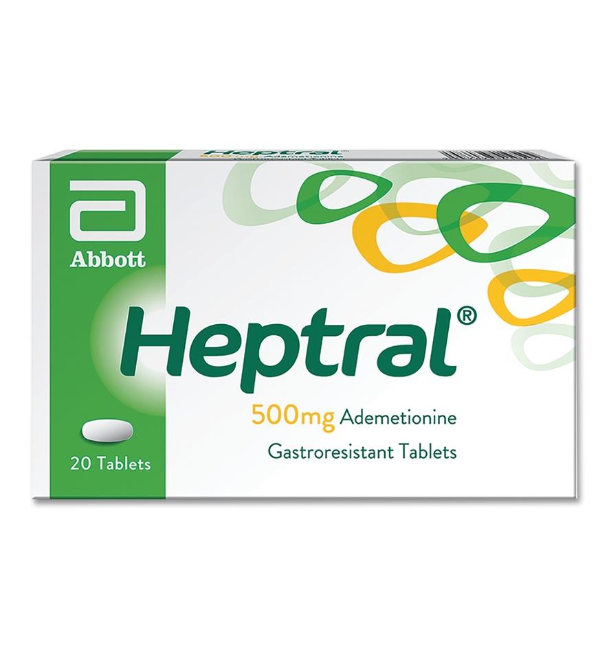 HEPTRAL (ADEMETIONINE)500MG TABLET