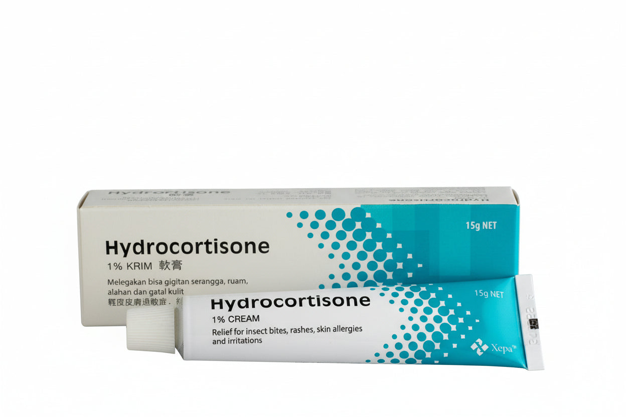 HYDROCORTISONE 1% CREAM 15GM