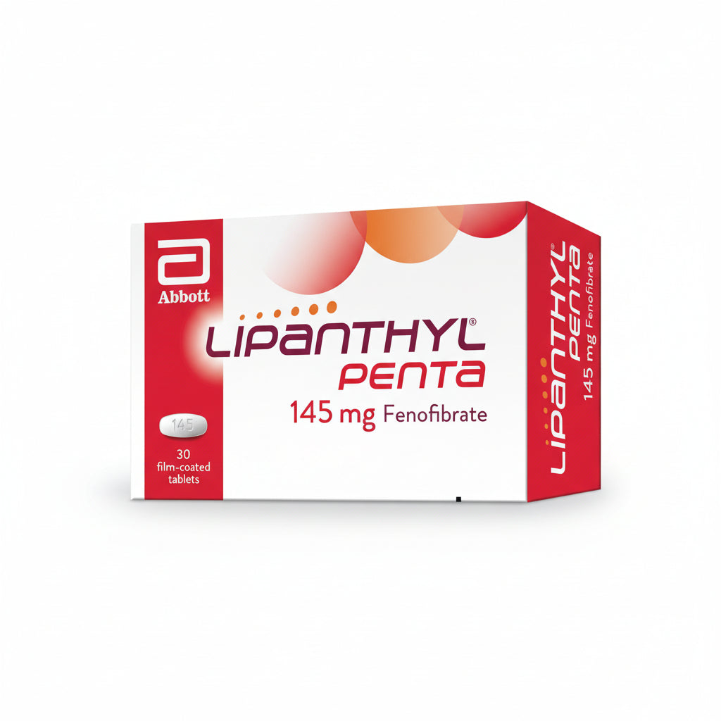 LIPANTHYL PENTA (FENOFIBRATE) 145MG TAB 10'S