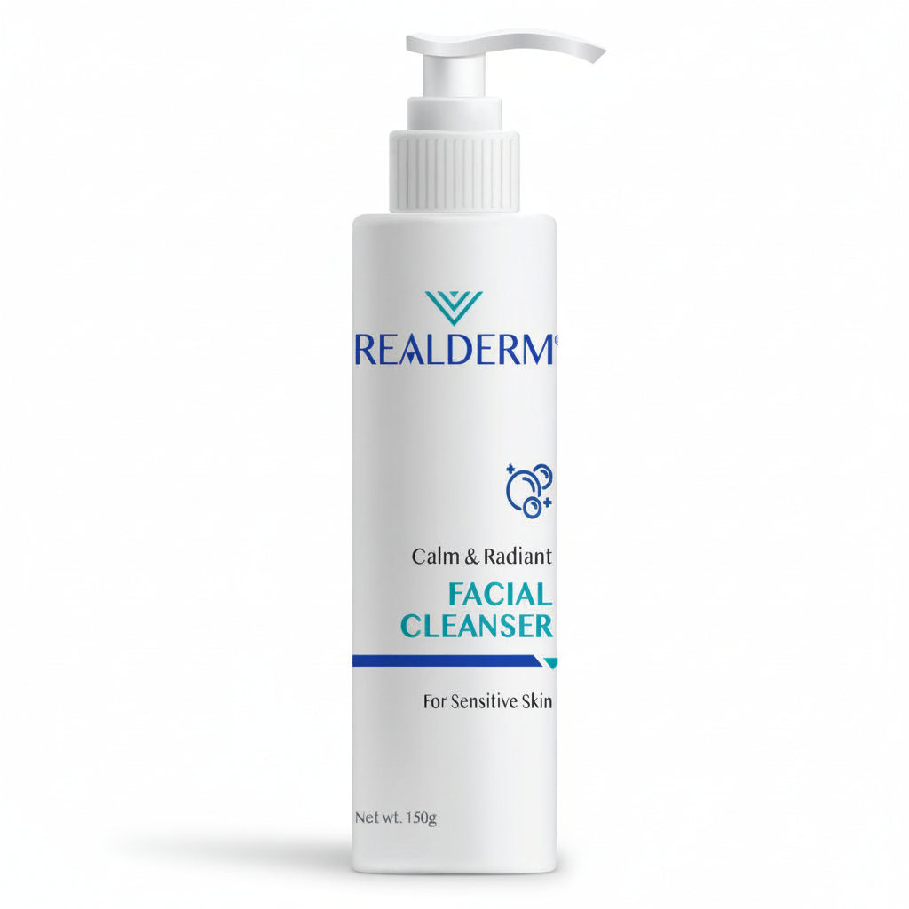 REALDERM CALM & RADIANT FACIAL CLEANSER 150GM