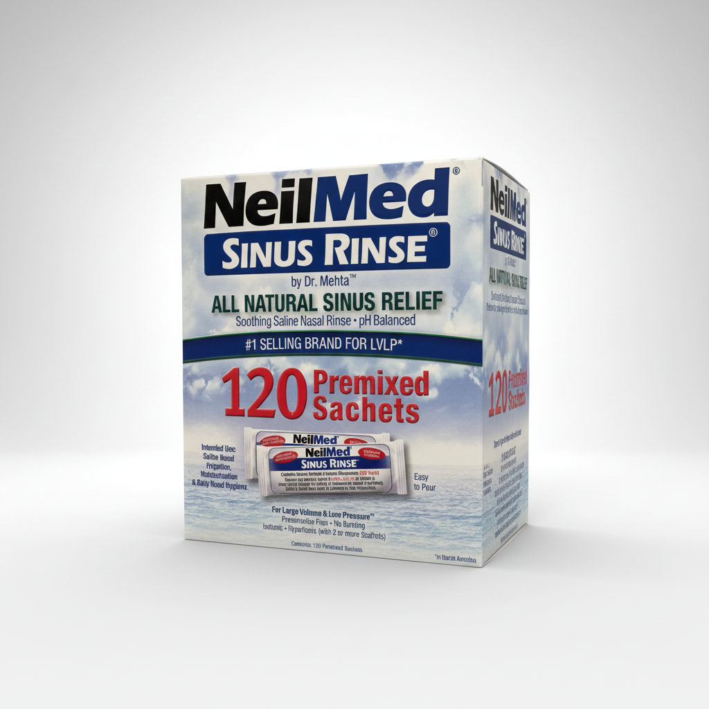 NeilMed Sinus Rinse Premixed Sachet 120's