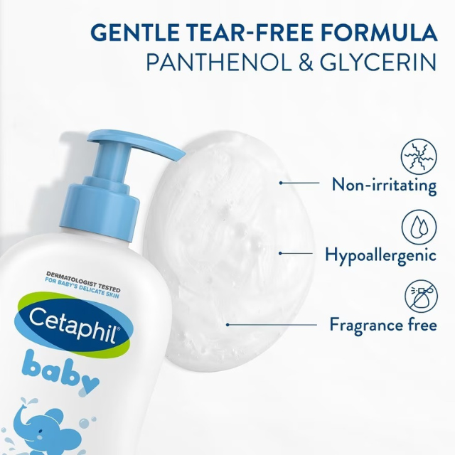 Cetaphil Baby Gentle Wash & Shampoo 400ml