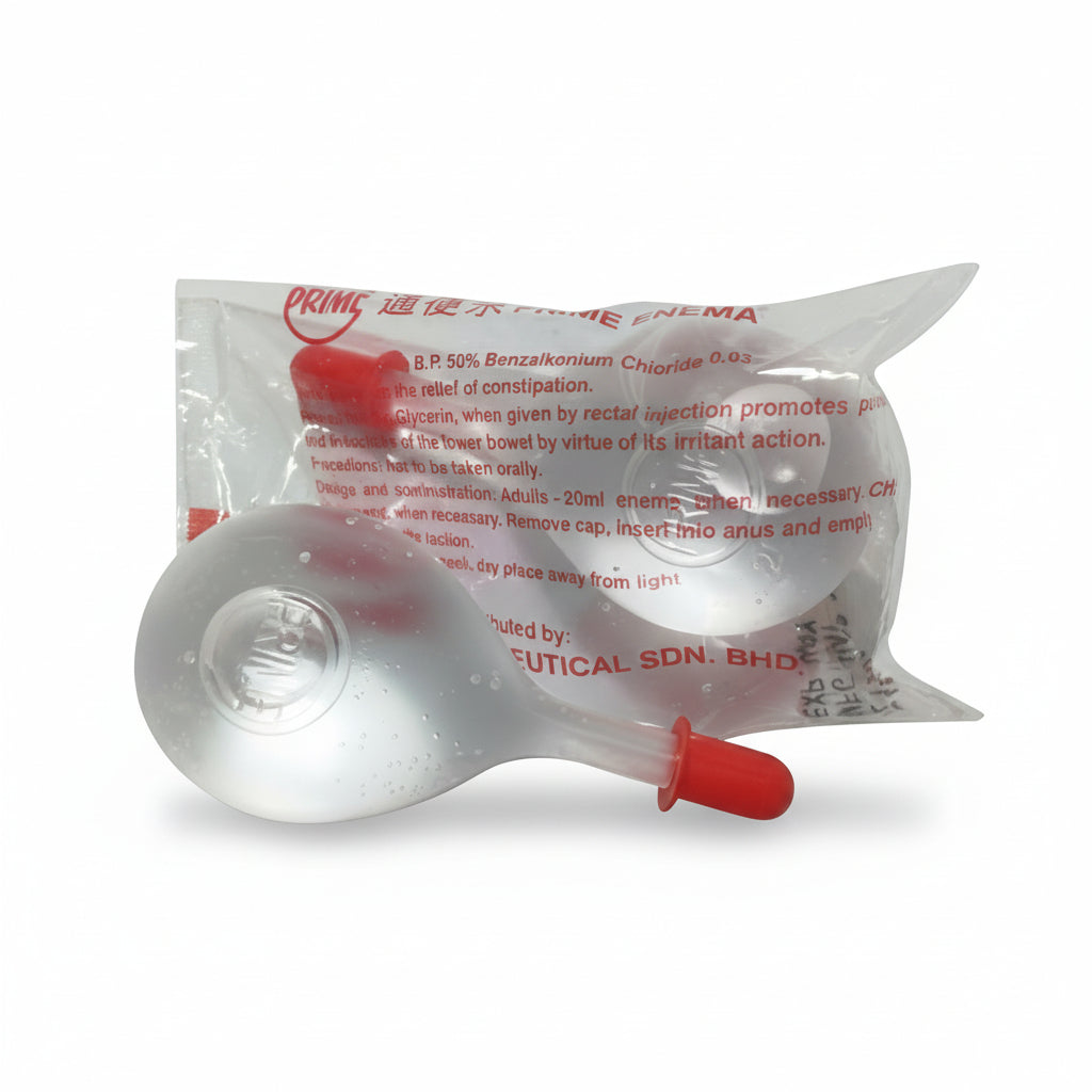 PRIME ENEMA 20ML (ADULT) 5'S