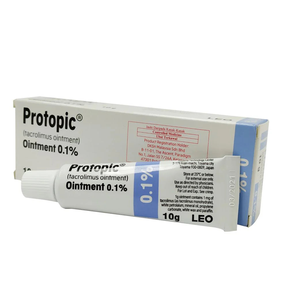 PROTOPIC (TACROLIMUS )0.1% OINT 10G