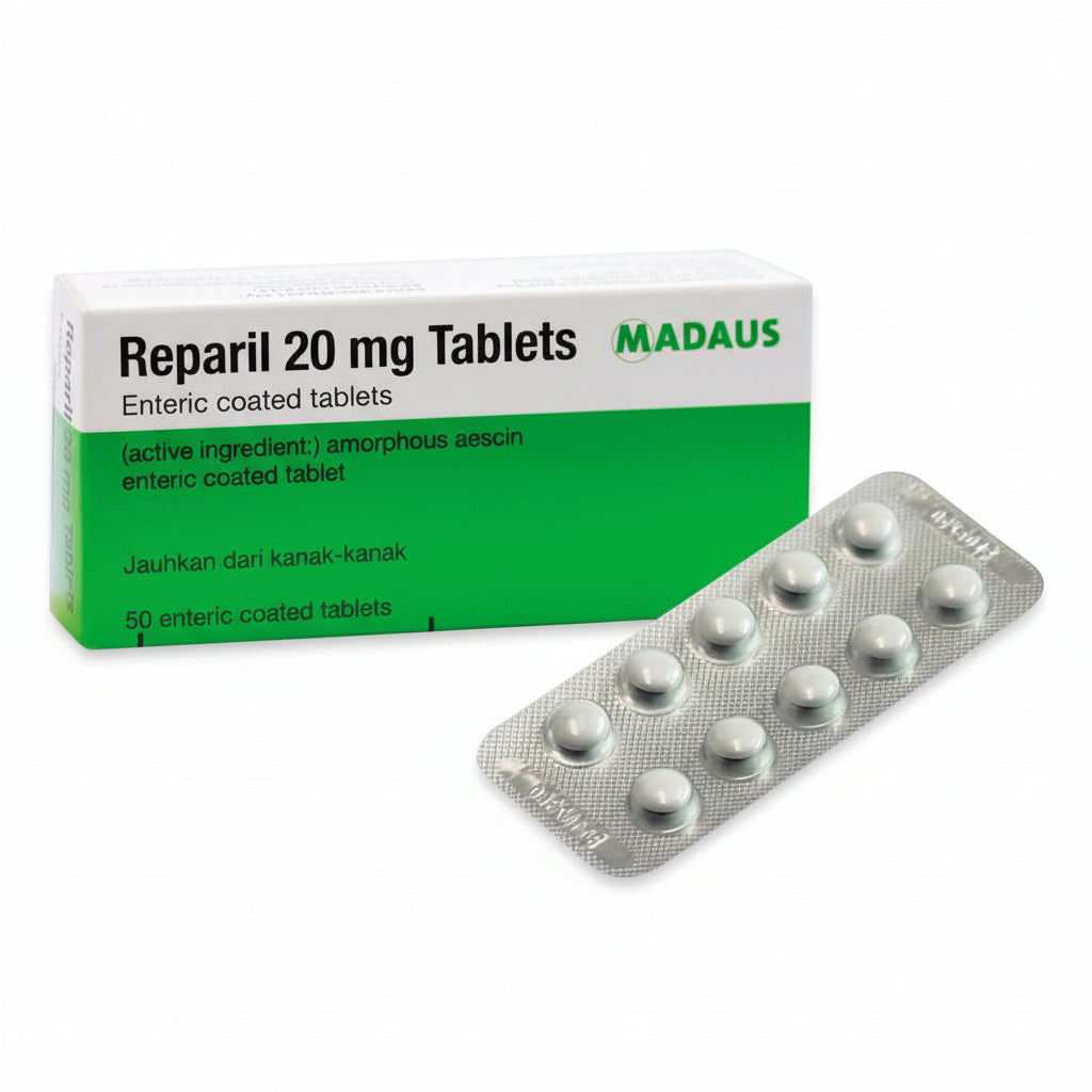 REPARIL (AESCIN) 20MG TABLET