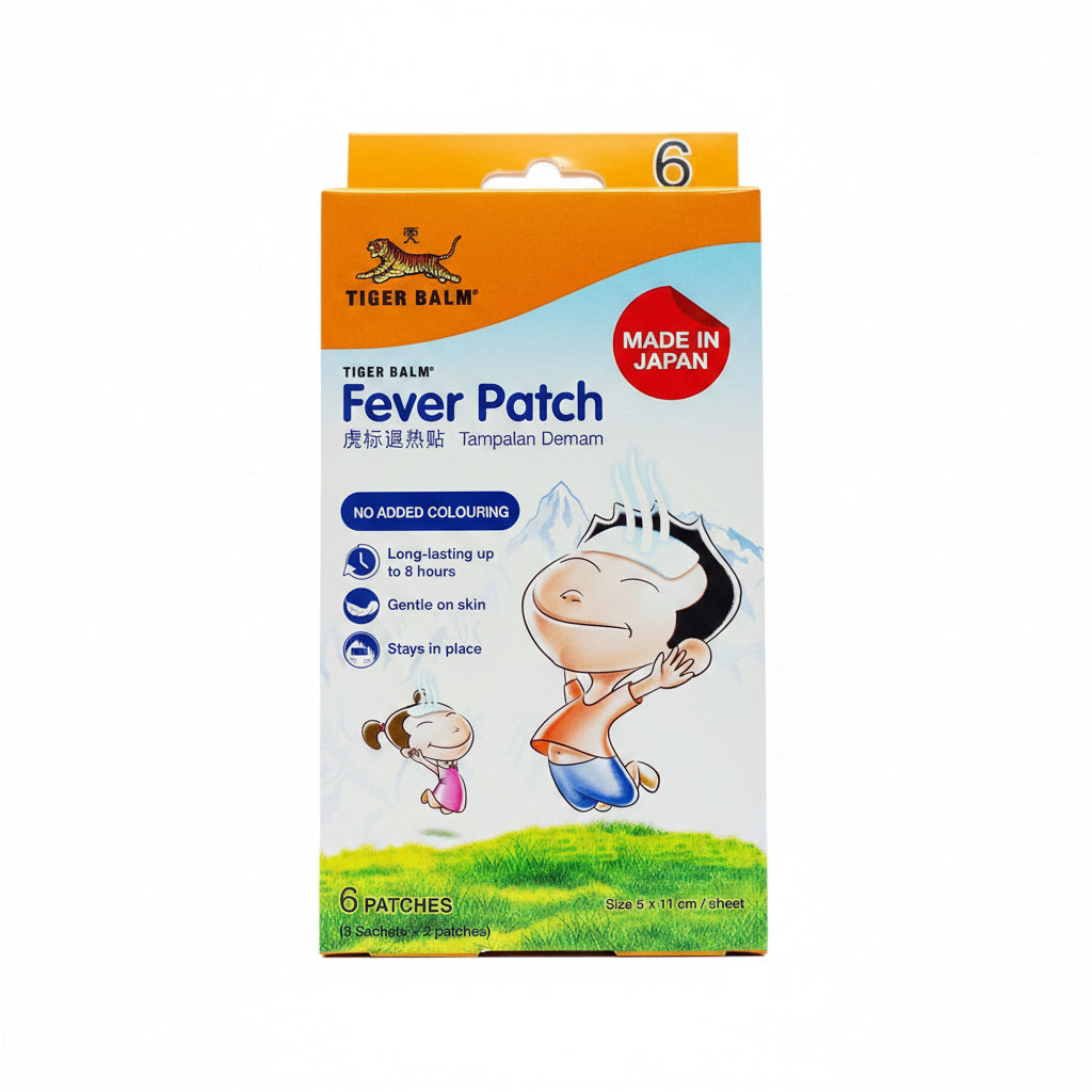 TIGER BALM FEVER PATCH 6'S
