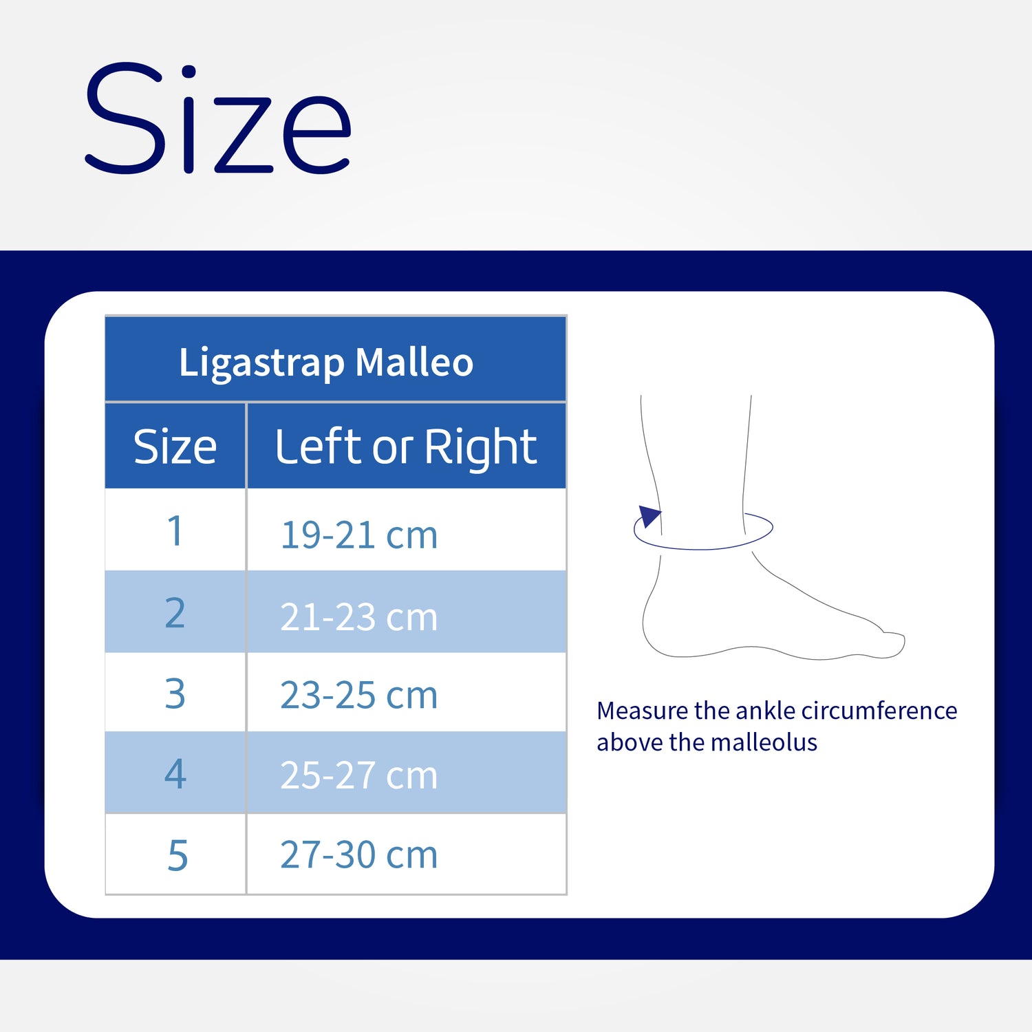 LIGASTRAP MALLEO, Proprioceptive Elastic Ankle Brace with Stabilising Straps