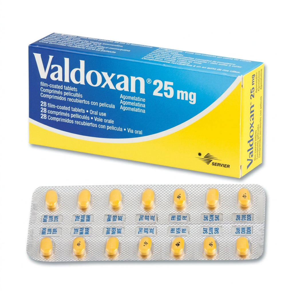 VALDOXAN (AGOMELATINE) 25MG TAB 28'S