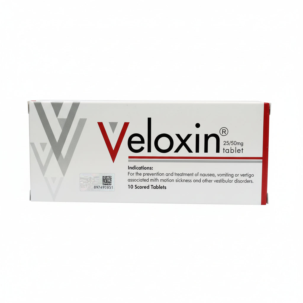 VELOXIN 25MG/50MG TABLET 10'S