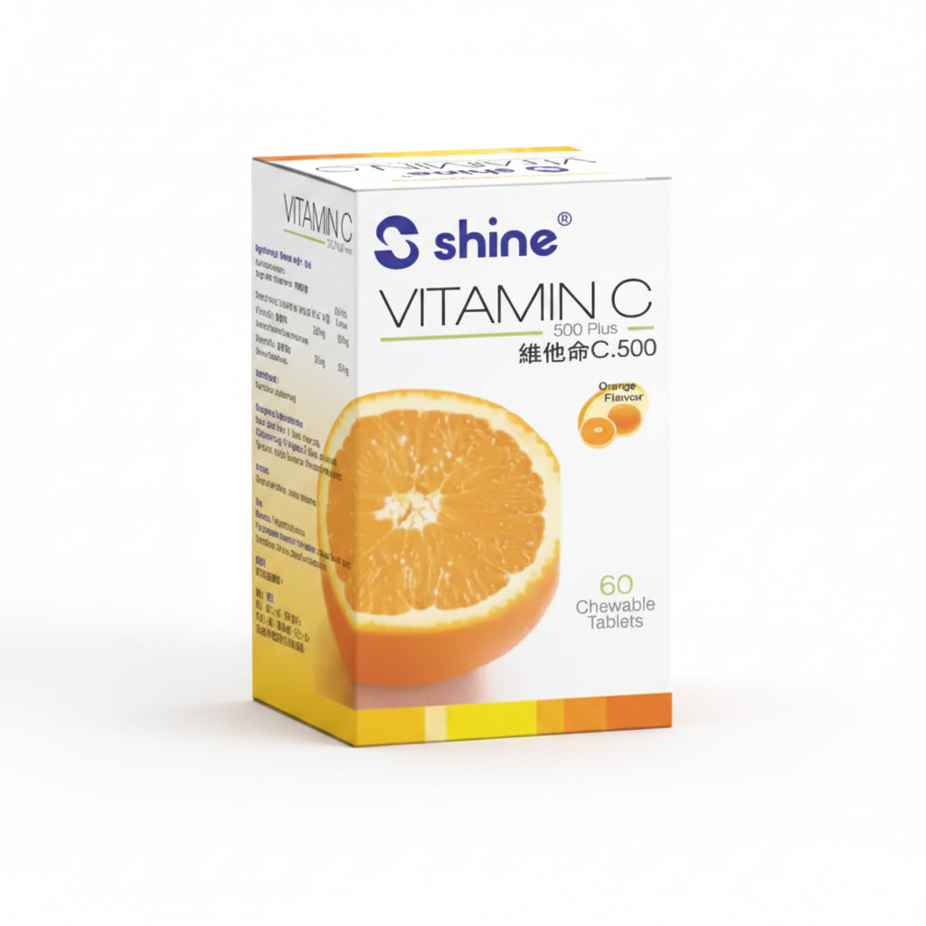 SHINE VITAMIN C 500MG TAB 60S