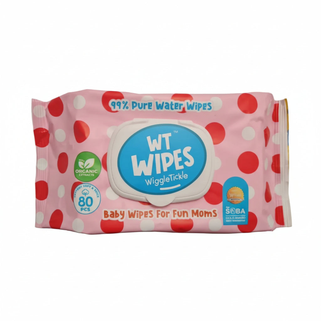 WiggleTickle (WT) Wipes Baby Wet Tissues