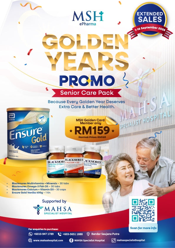 GOLDEN YEARS PROMO MERDEKA EXCLUSIVE - SENIOR CARE PACK