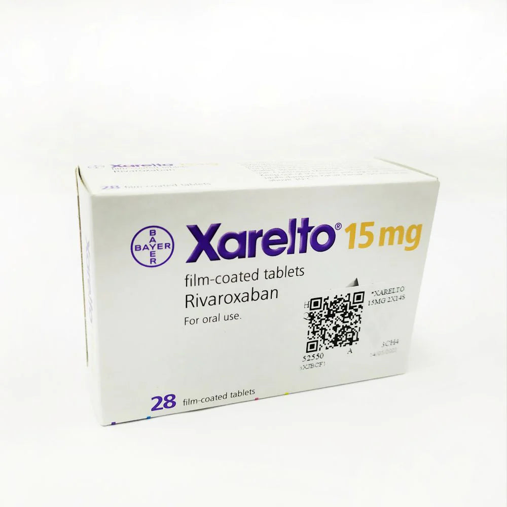 XARELTO (RIVAROXABAN) 15MG TAB