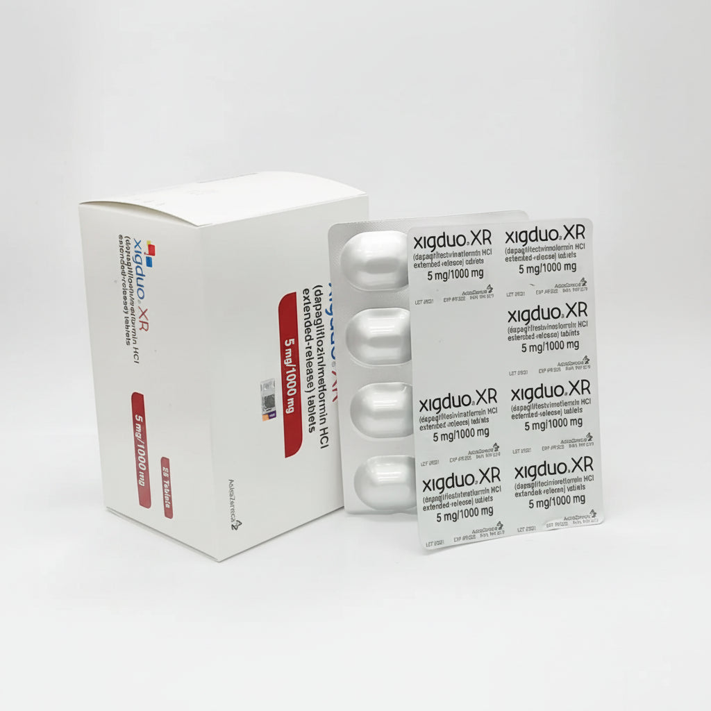 XIGDUO XR 5/1000MG TABLET