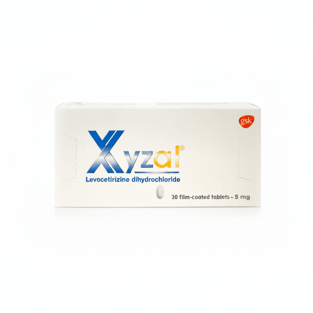 XYZAL (LEVOCETIRIZINE) 5MG TABLET 10'S