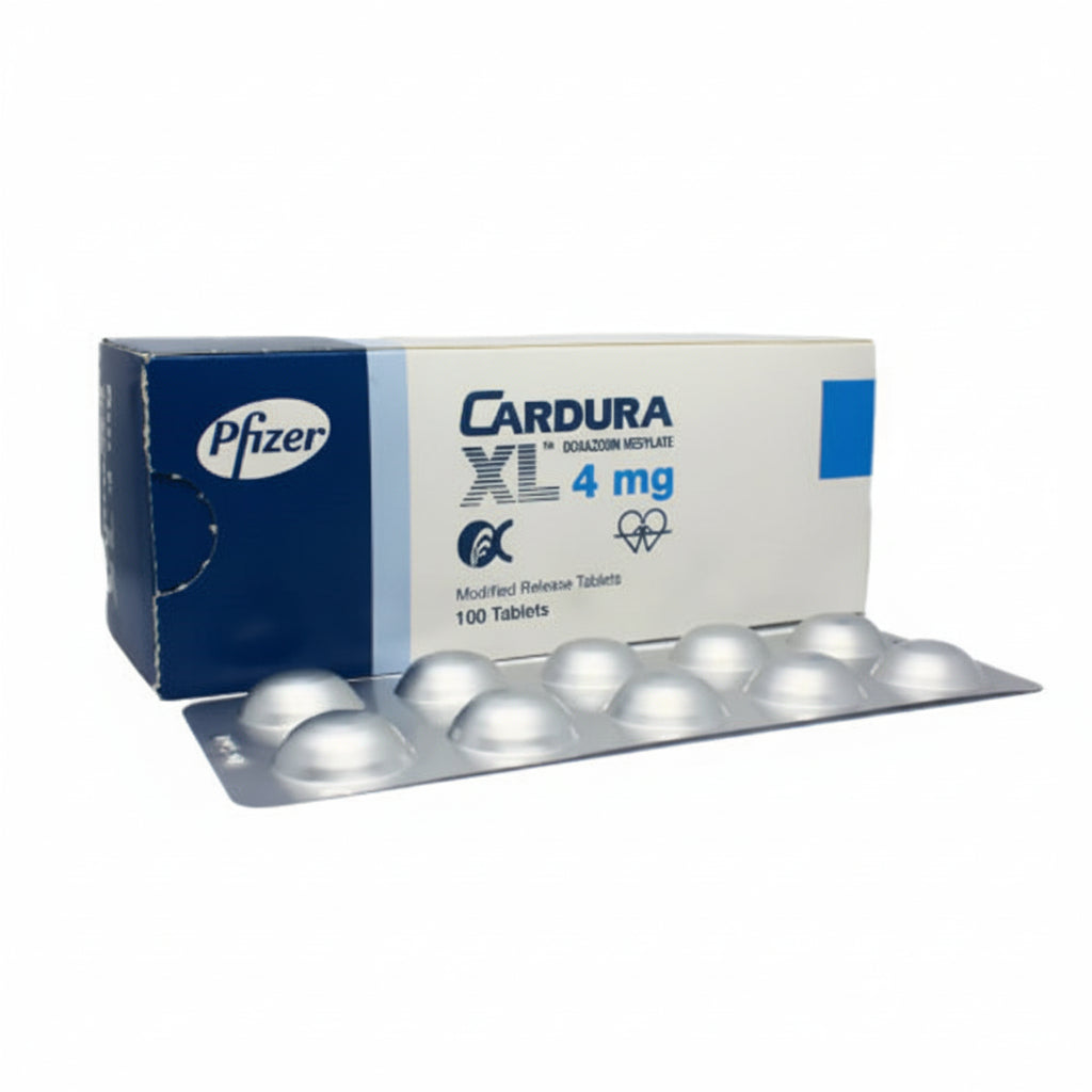 CARDURA XL (DOXAZOSIN) 4MG TAB 10'S