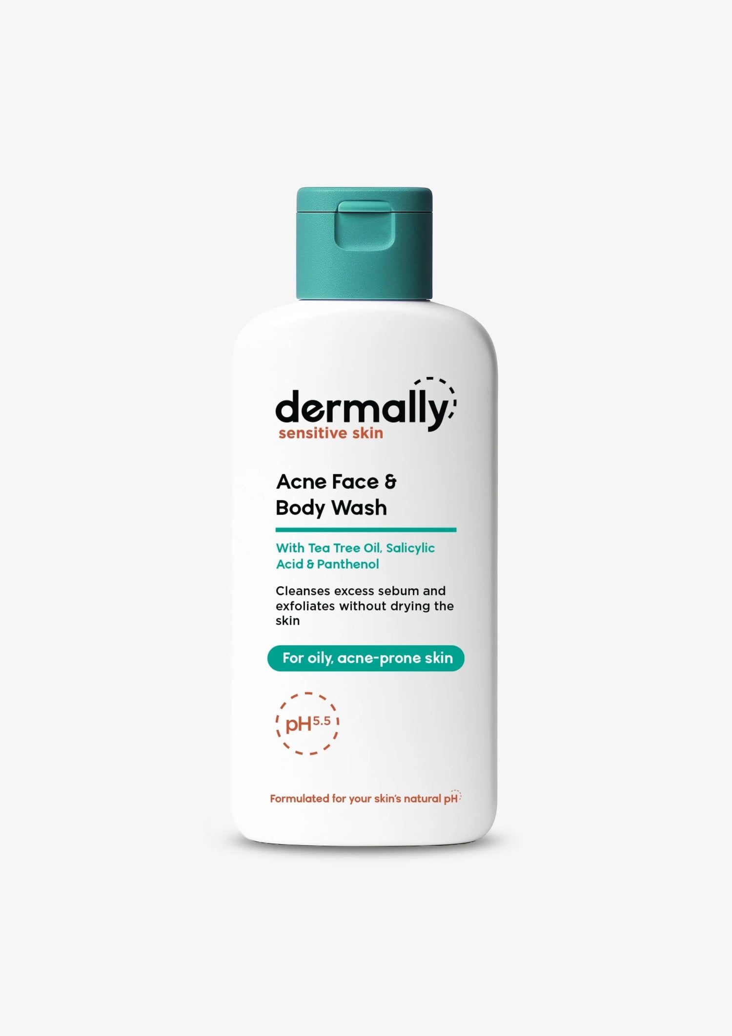 Dermally Sensitive Skin Acne Face & Body Wash 70ml