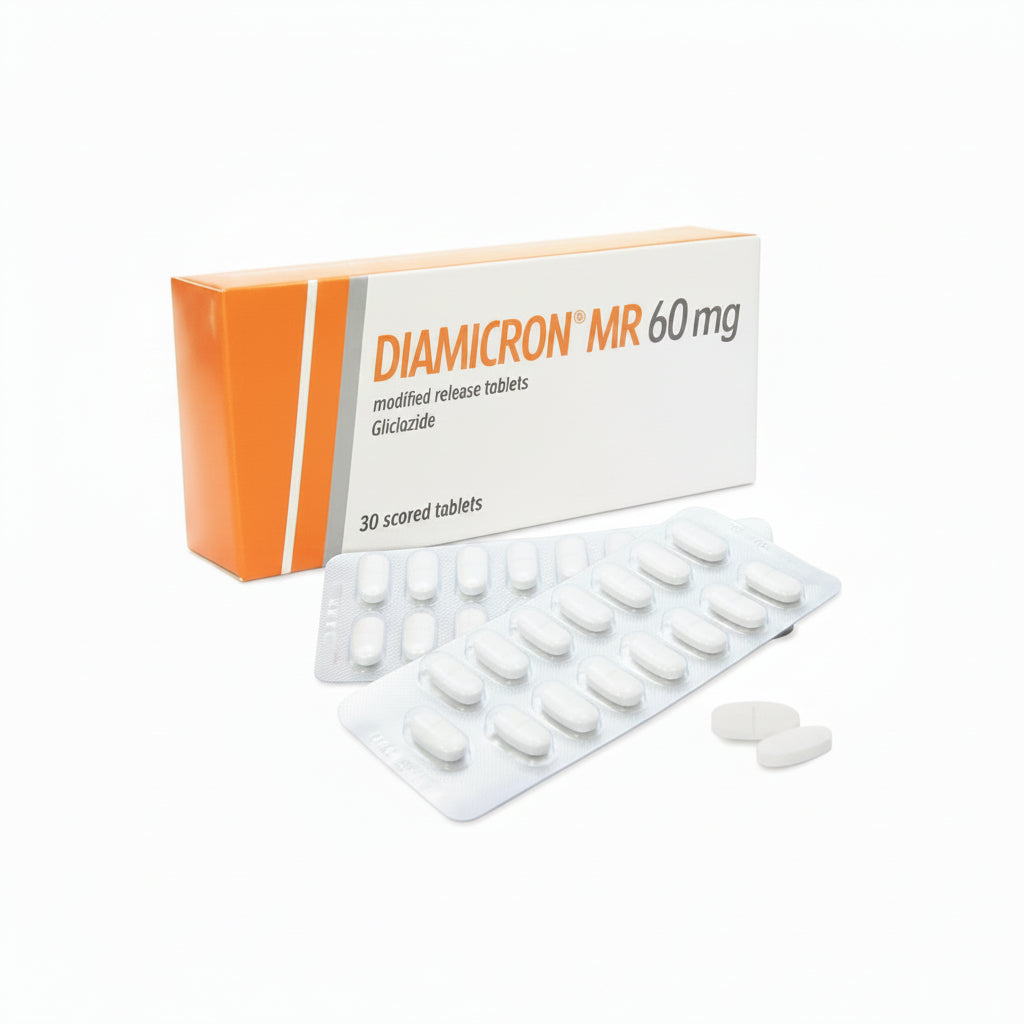 DIAMICRON MR 60MG TAB 60'S