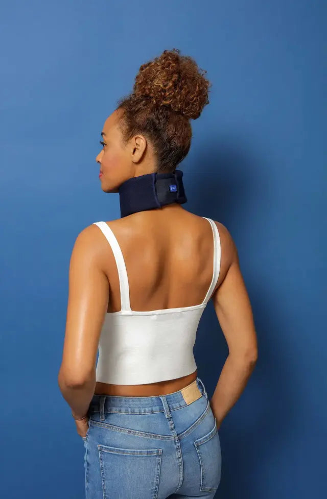 Ortel C1  Anatomic, Light Anatomical Cervical Collar, H 7.5 cm, Blue