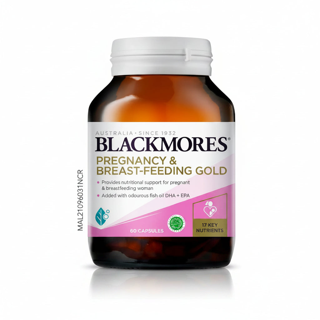BLACKMORES PREGNANCY & BREASTFEEDING GOLD 60'S