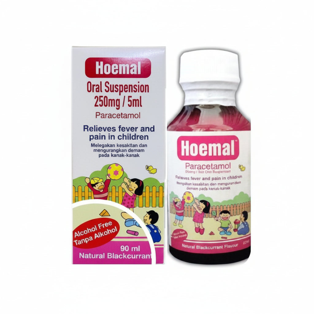 PARACETAMOL 250MG/5ML SUSP 100ML