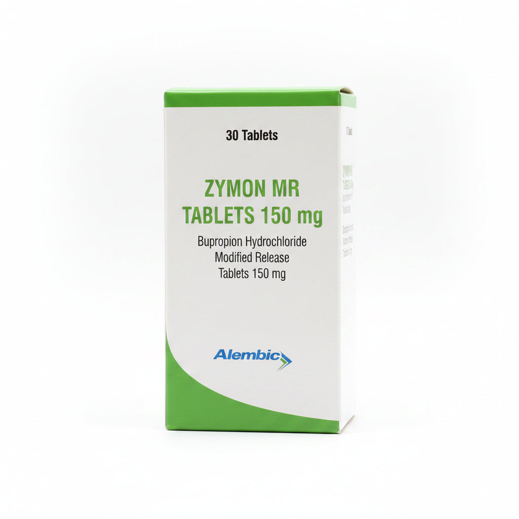 ZYMON MR (BUPROPION) 150MG TAB 30'S